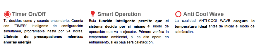 Minisplit Mirage Mirage Absolut x maximo ahorro de energia